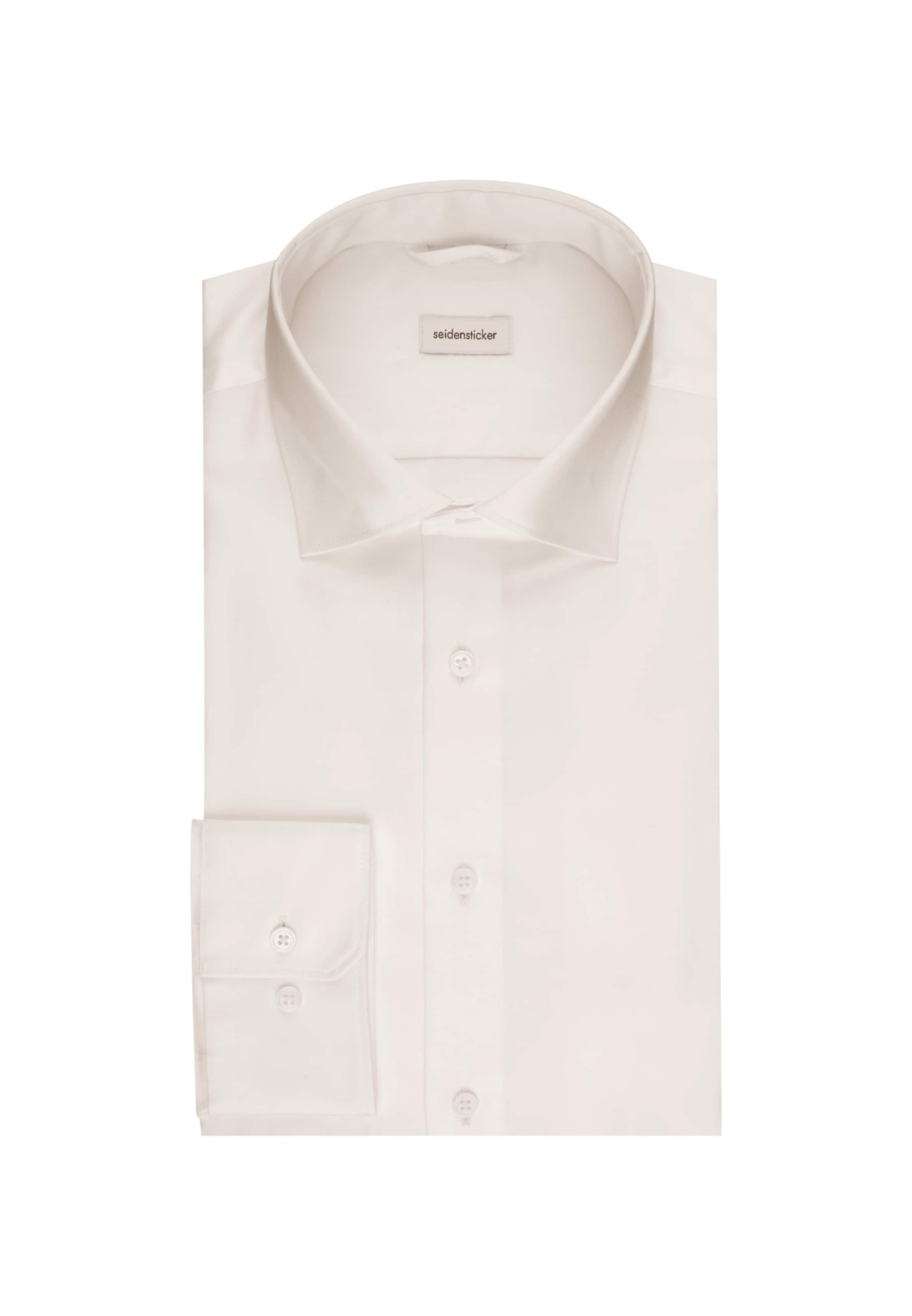 Coupe regular Chemise business SEIDENSTICKER en blanc