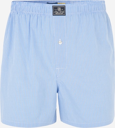 Ralph Lauren Boxers em azul claro / branco, Vista do produto