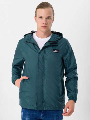 Daniel Hills Between-season jacket in Blue: front