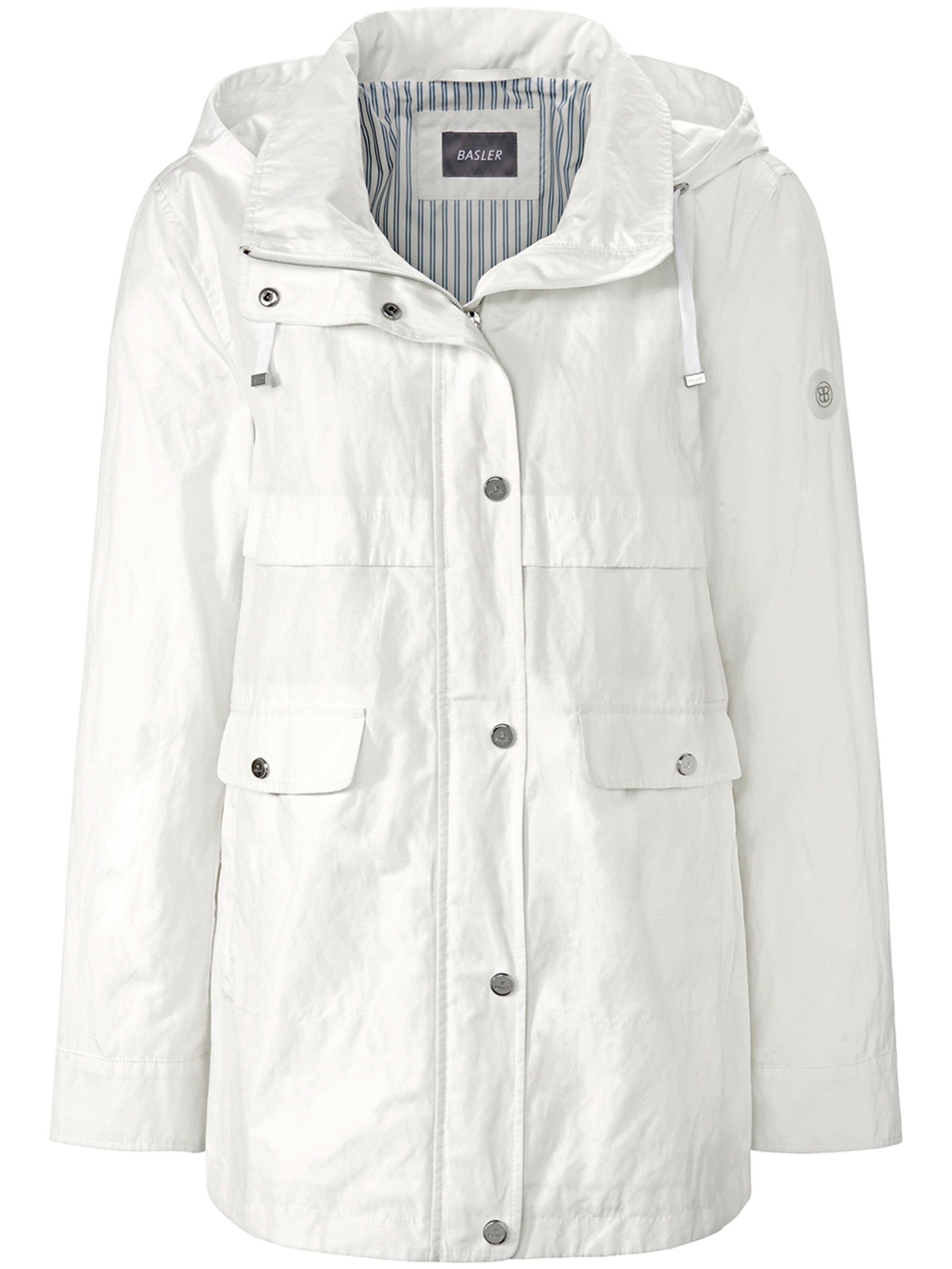 Frauen Jacken Basler Übergangsjacke in Weiß - LX02140 Frauen Jacken Basler Übergangsjacke in Weiß - LX02140