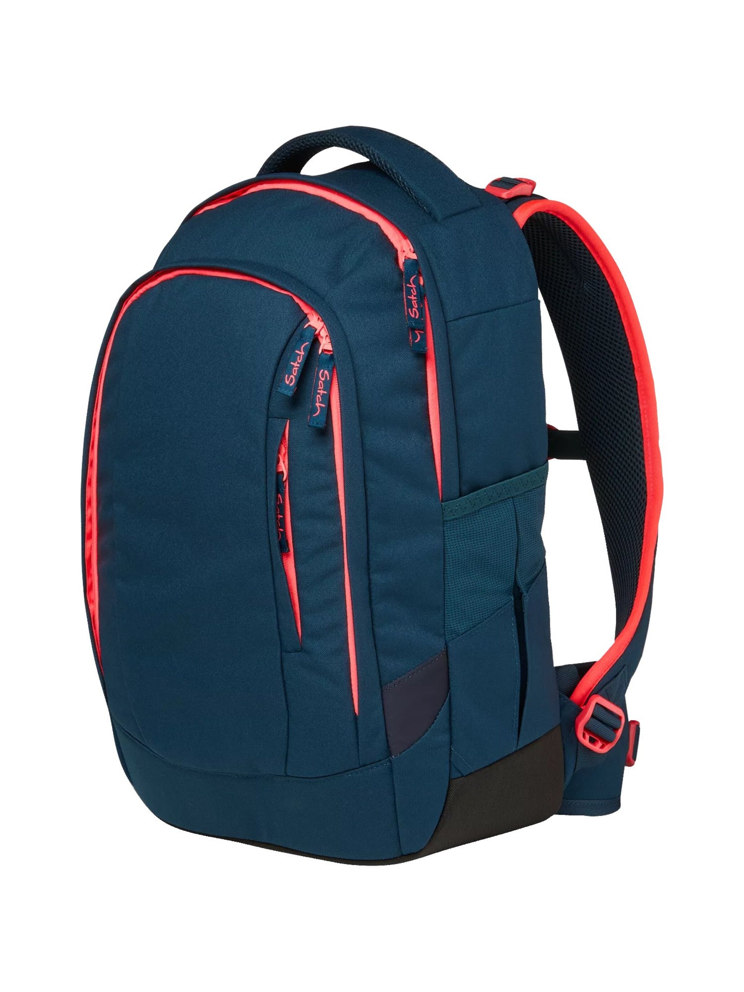 Satch Rucksack 'Schulrucksack Sleek Schulrucksack'‌‌‌ in Grün