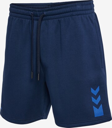 Regular Pantalon de sport 'Active' Hummel en bleu
