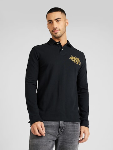 Polo Ralph Lauren Shirt in Black: front