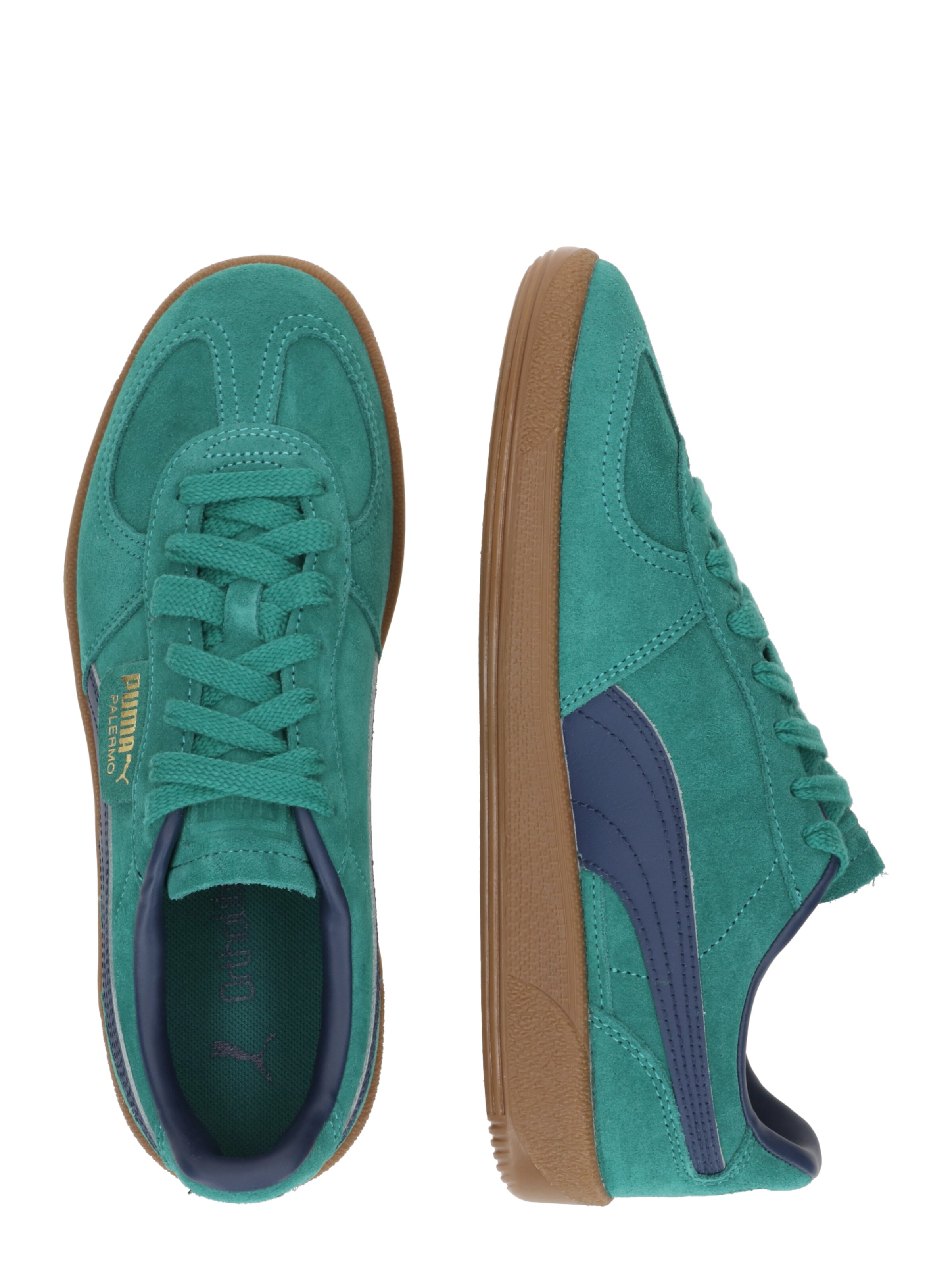 PUMA - Sapatilhas 'Palermo' em verde