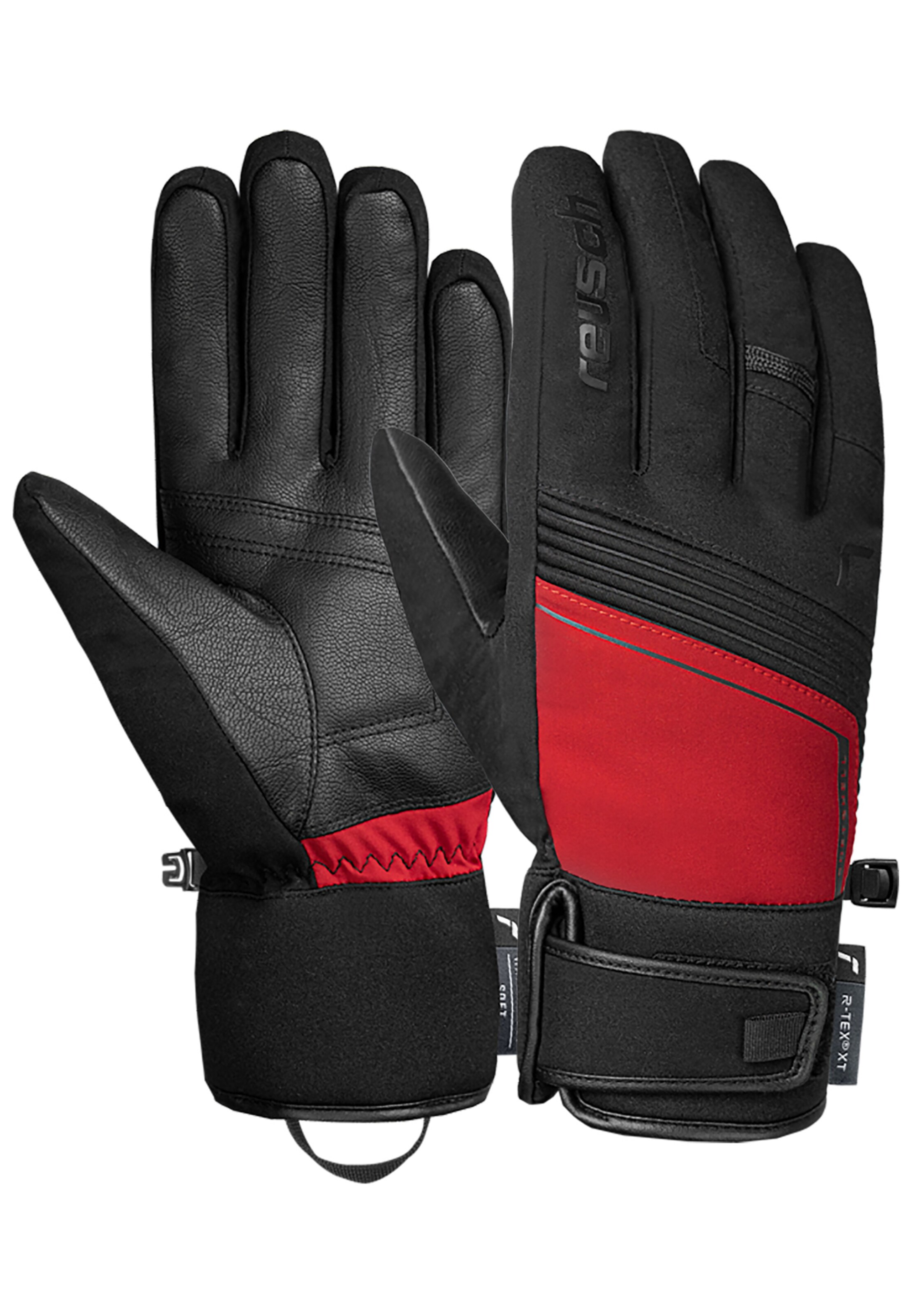 REUSCH Sporthandschoenen 'Louis R-TEX® XT' in Zwart: voorkant