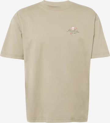 Abercrombie & Fitch T-shirt i grön: framsida