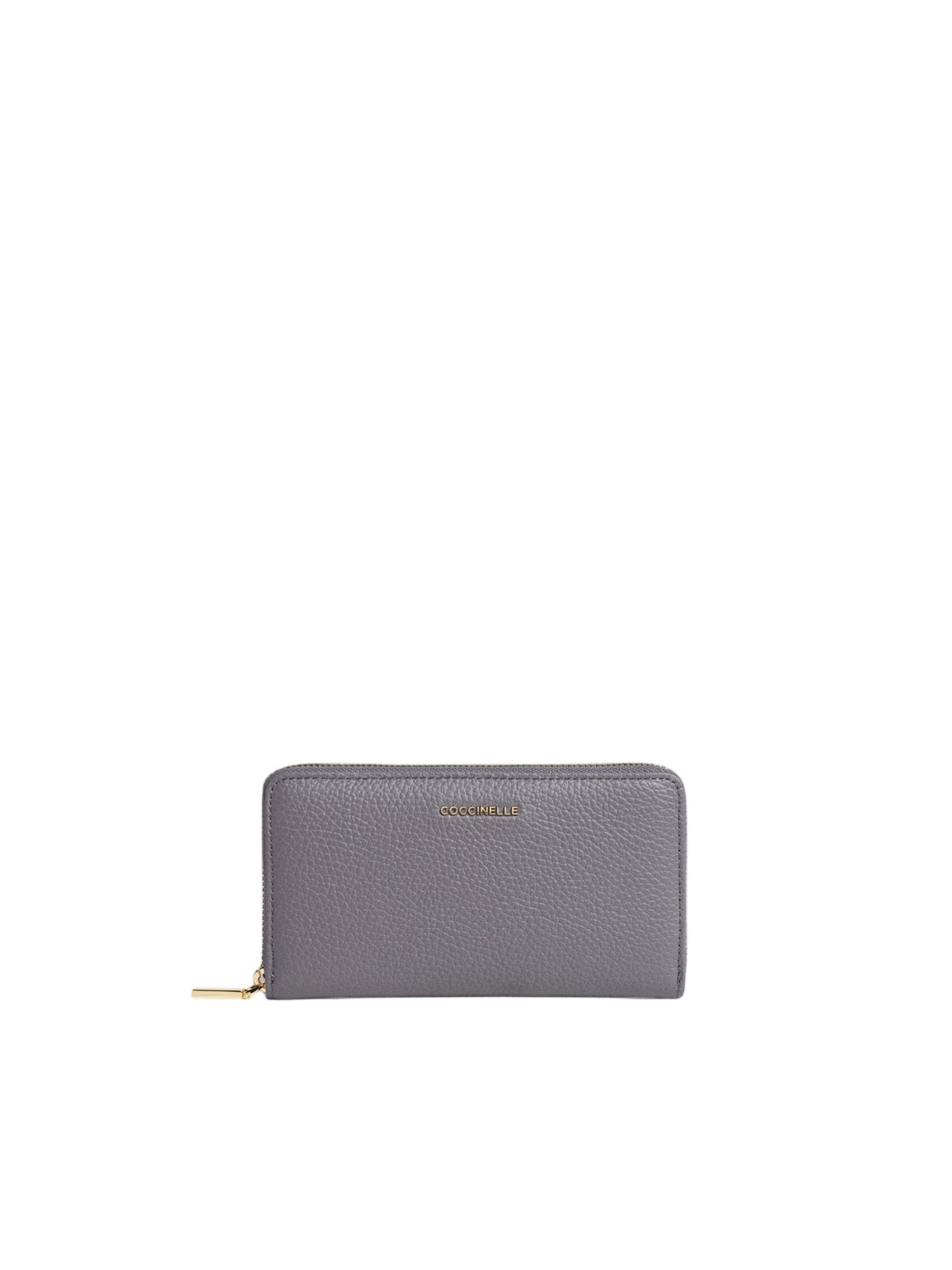 Coccinelle - Cartera 'Metallic 1000l 1' en gris: frente