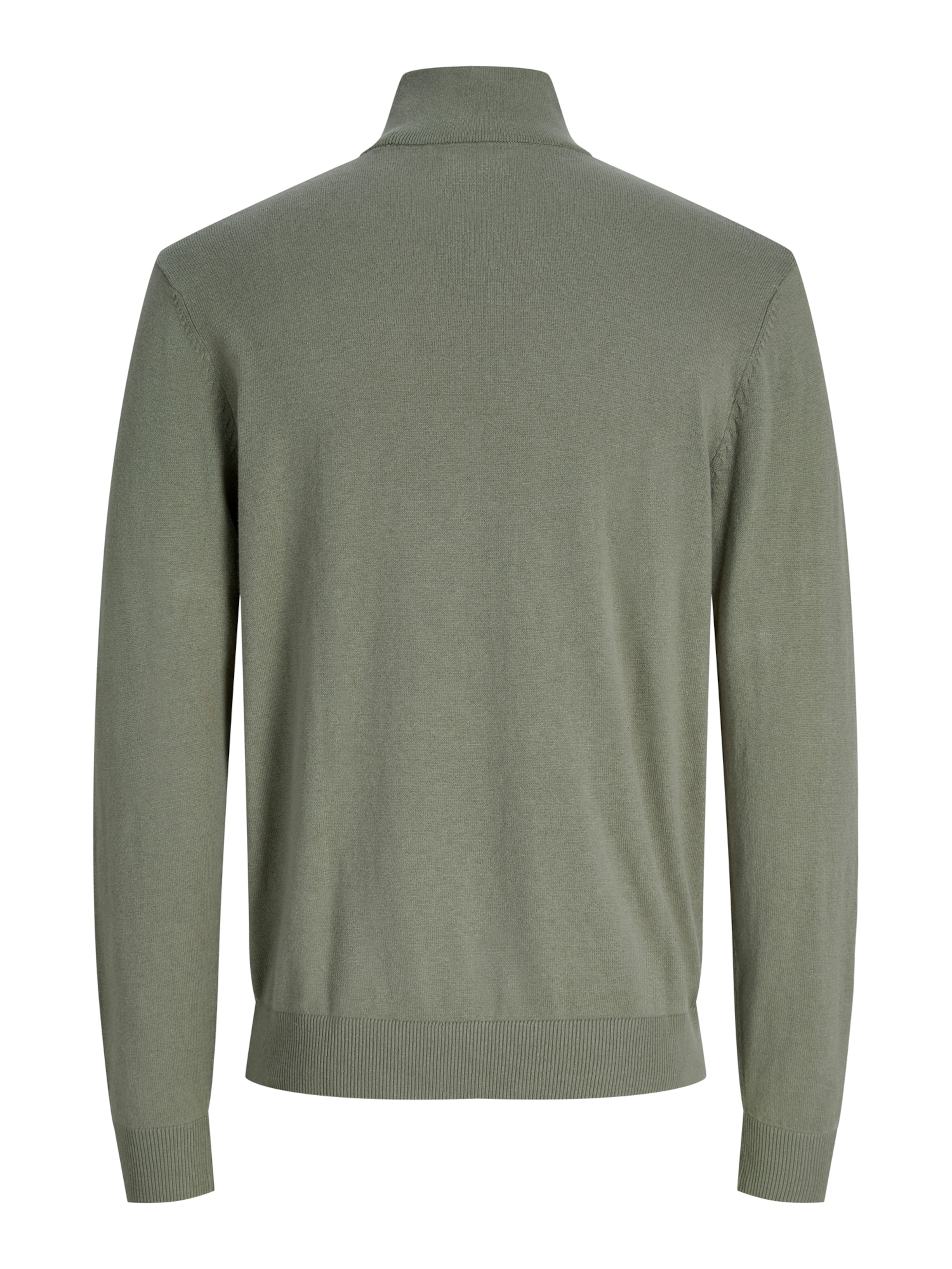 JACK & JONES Sweter 'JJEmil' w kolorze szary