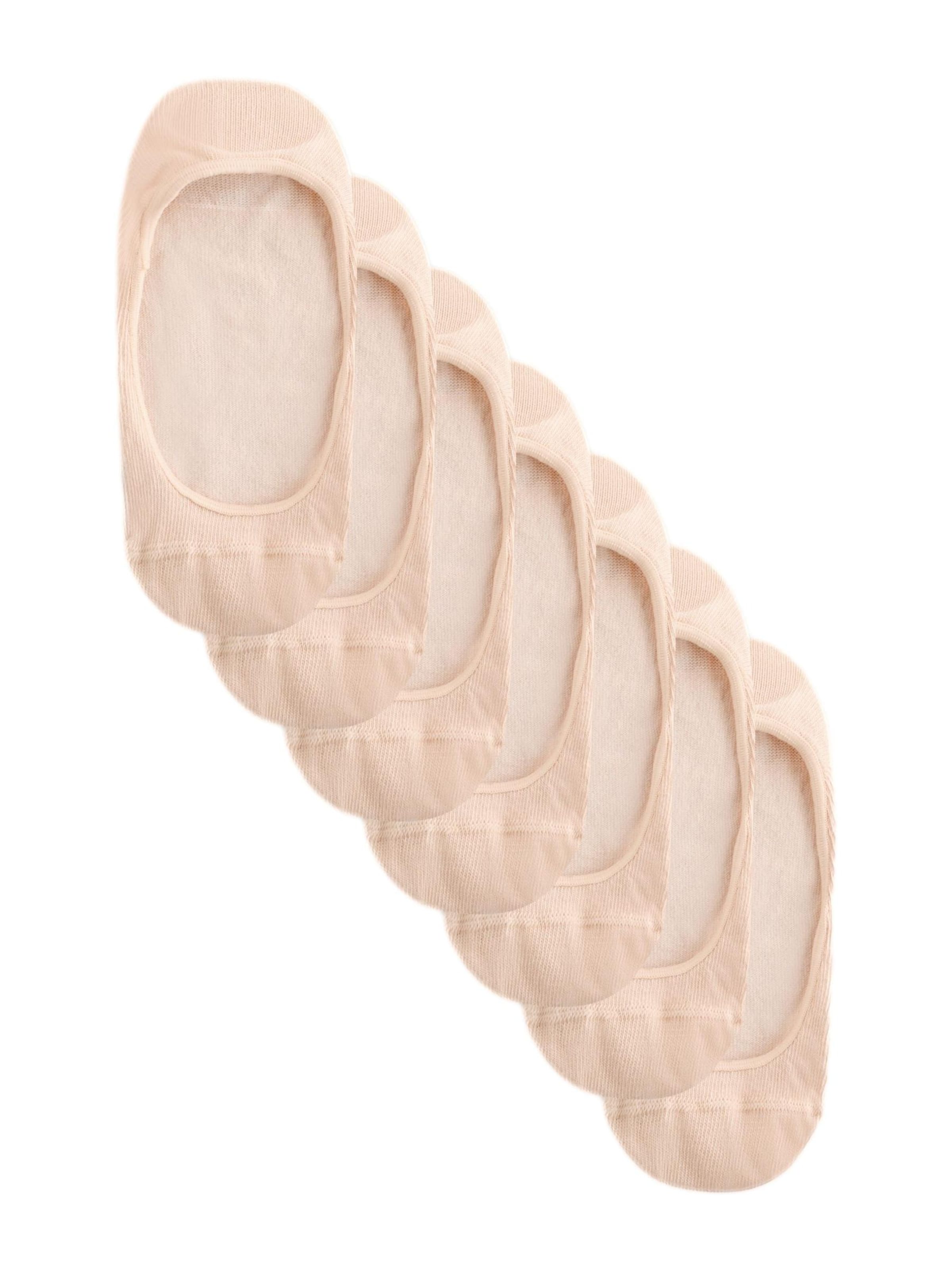 Next Дамски чорапи тип терлици в бежово: отпред