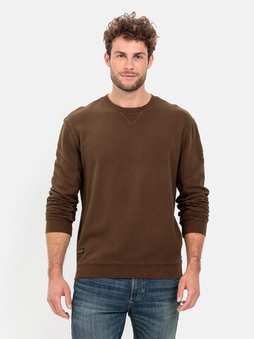 CAMEL ACTIVE Sweatshirt in Brown: front