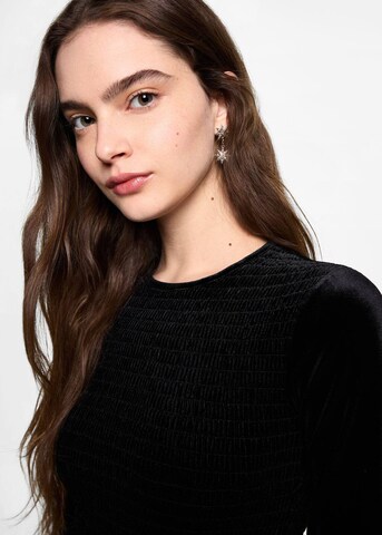 MANGO TEEN Kleid 'Beev' in Schwarz