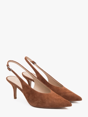Estro Pumps '25151-2' i brun