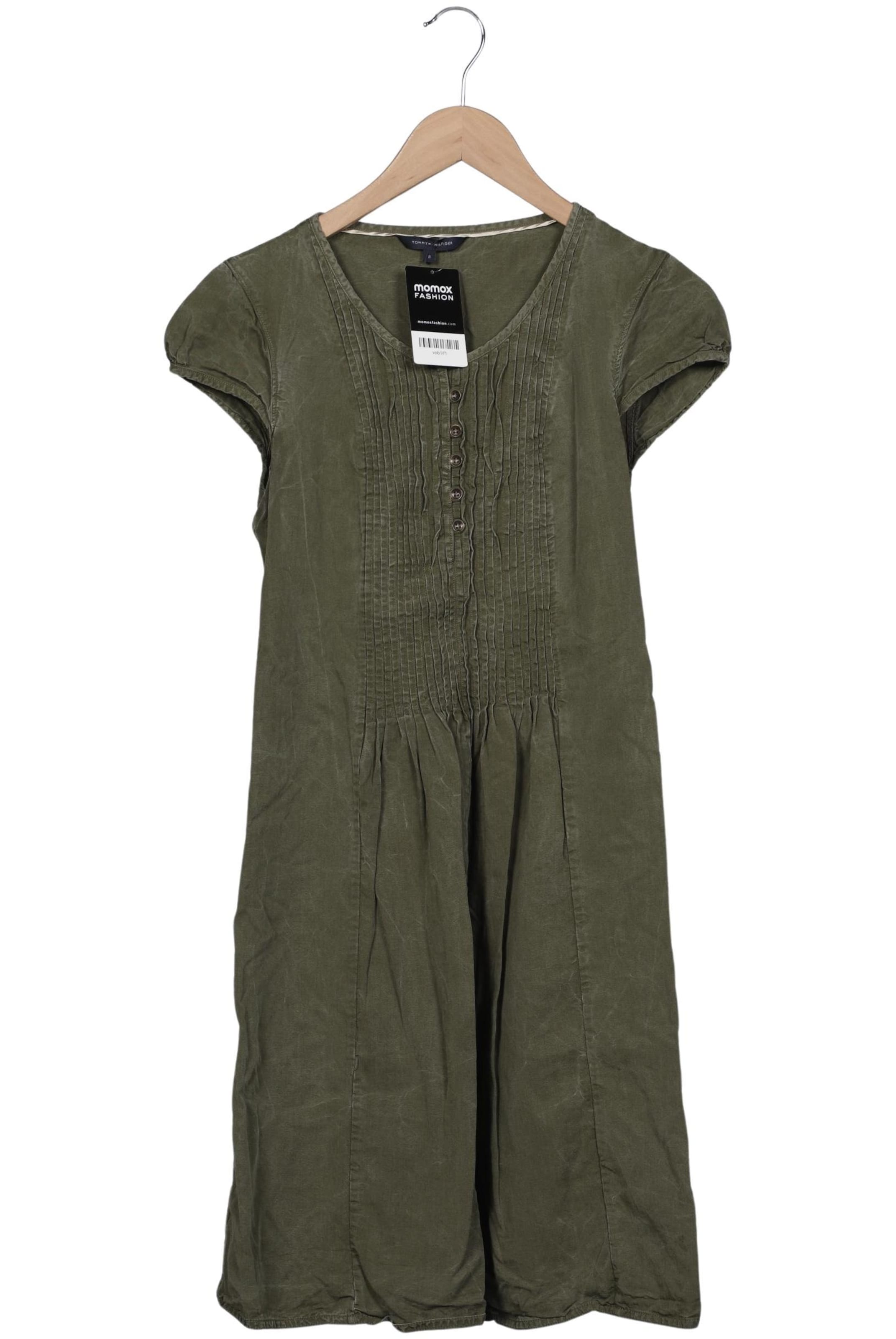 TOMMY HILFIGER Kleid L in Grün: Vorderseite