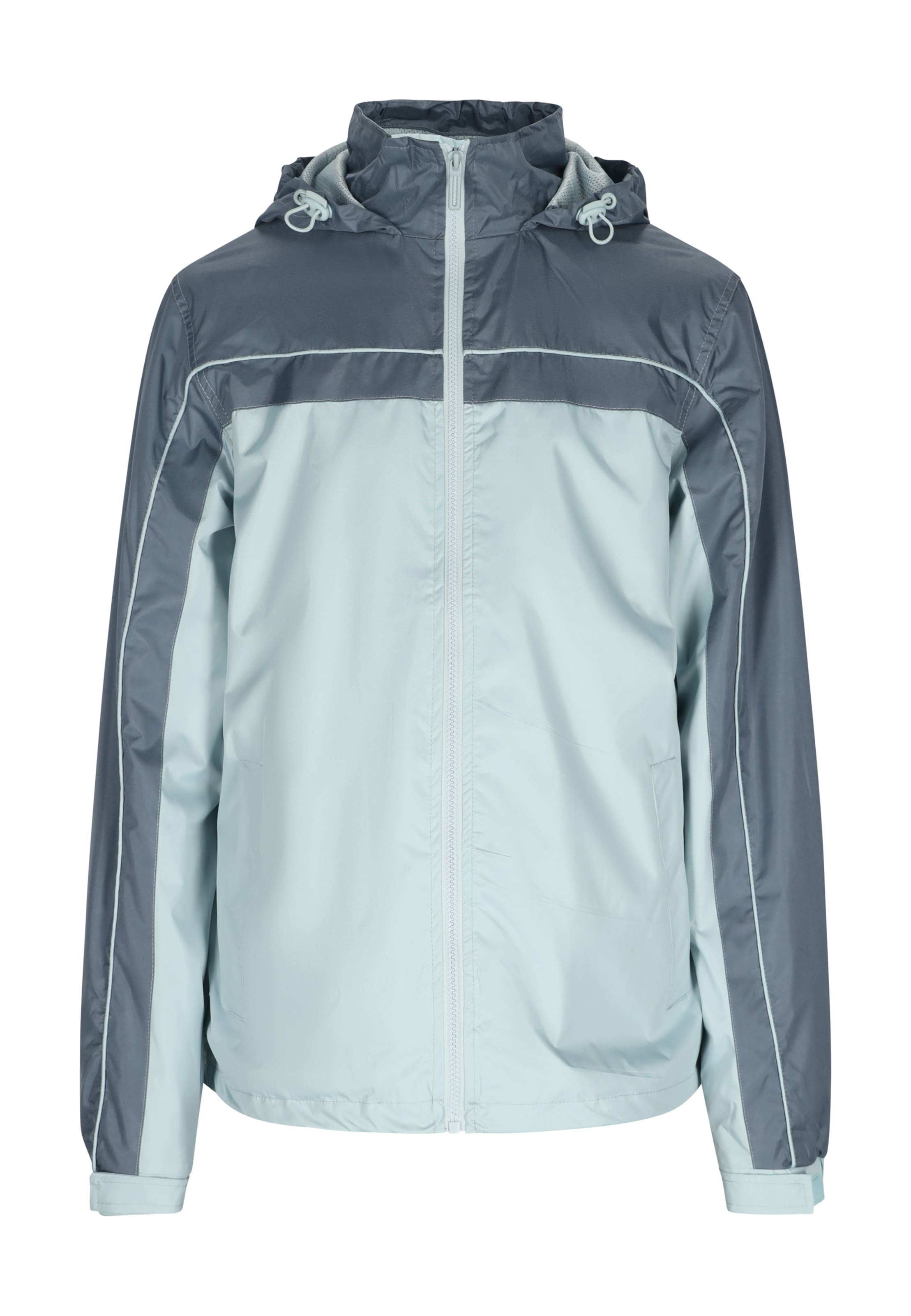 hoona Φθινοπωρινό και ανοιξιάτικο μπουφάν σε μπλε: μπροστά