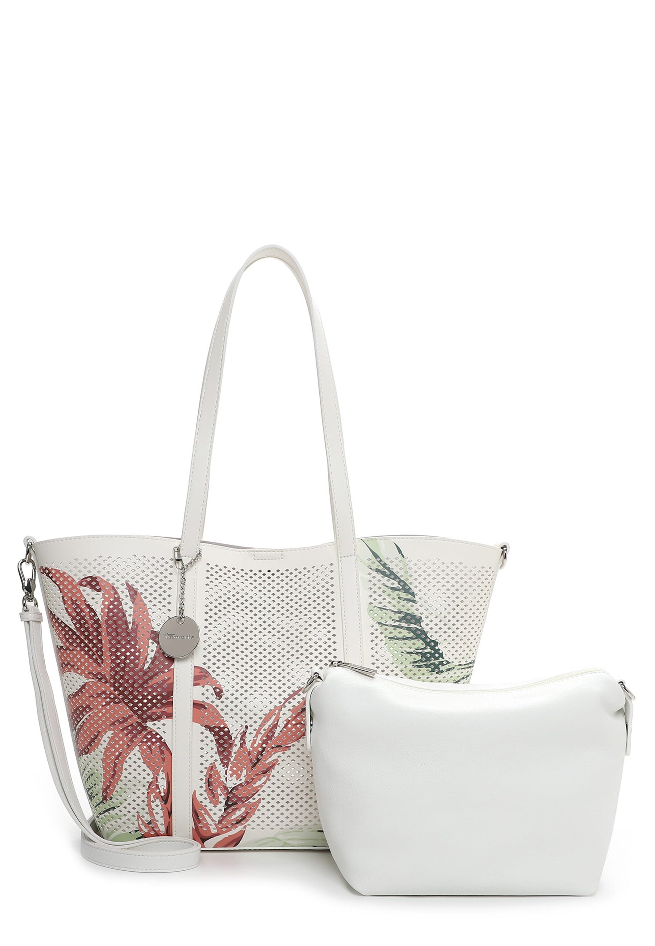 Tamaris Shopper 'Kendra' in Wit: voorkant