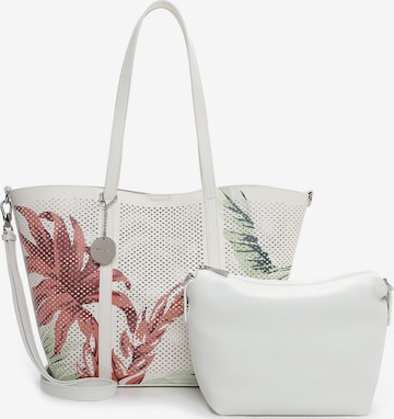 Shopper 'Kendra' di Tamaris in bianco: frontale