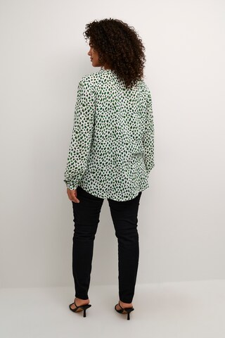 KAFFE CURVE - Blusa 'Jalu' em verde