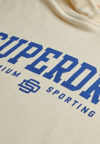 Sweat-shirt 'Core' Superdry en beige