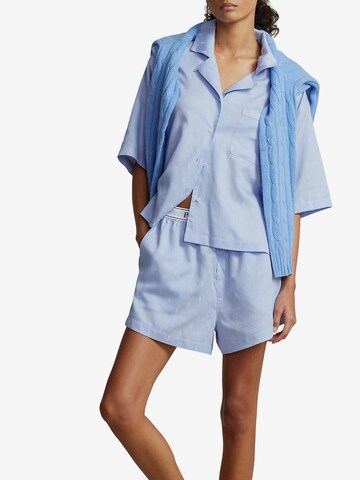 Pyjama ' Short Sleeve PJ Set - Jacquard Polo Player ' Polo Ralph Lauren en bleu : devant