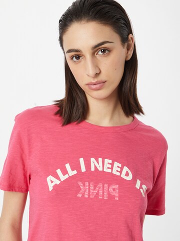 OUI Shirt in Roze