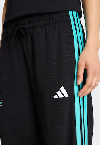 ADIDAS PERFORMANCE Tapered Sportbroek 'Mercedes-AMG Petronas Formula 1 Team DNA' in Zwart
