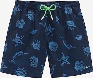 mėlyna s.Oliver Maudymosi trumpikės: priekis