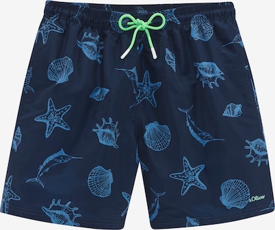 s.Oliver Kupaće hlače u morsko plava / svijetloplava, Pregled proizvoda