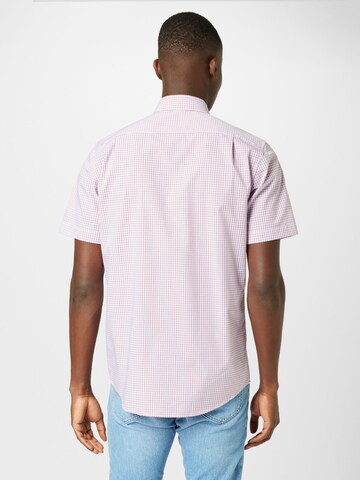 SEIDENSTICKER - Ajuste regular Camisa en rojo