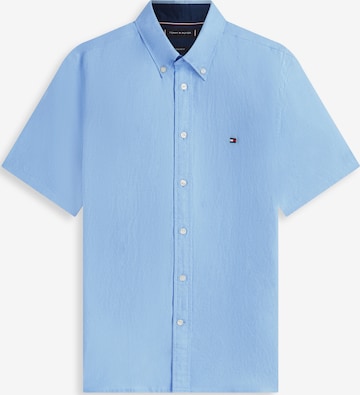 Chemise TOMMY HILFIGER en bleu : devant