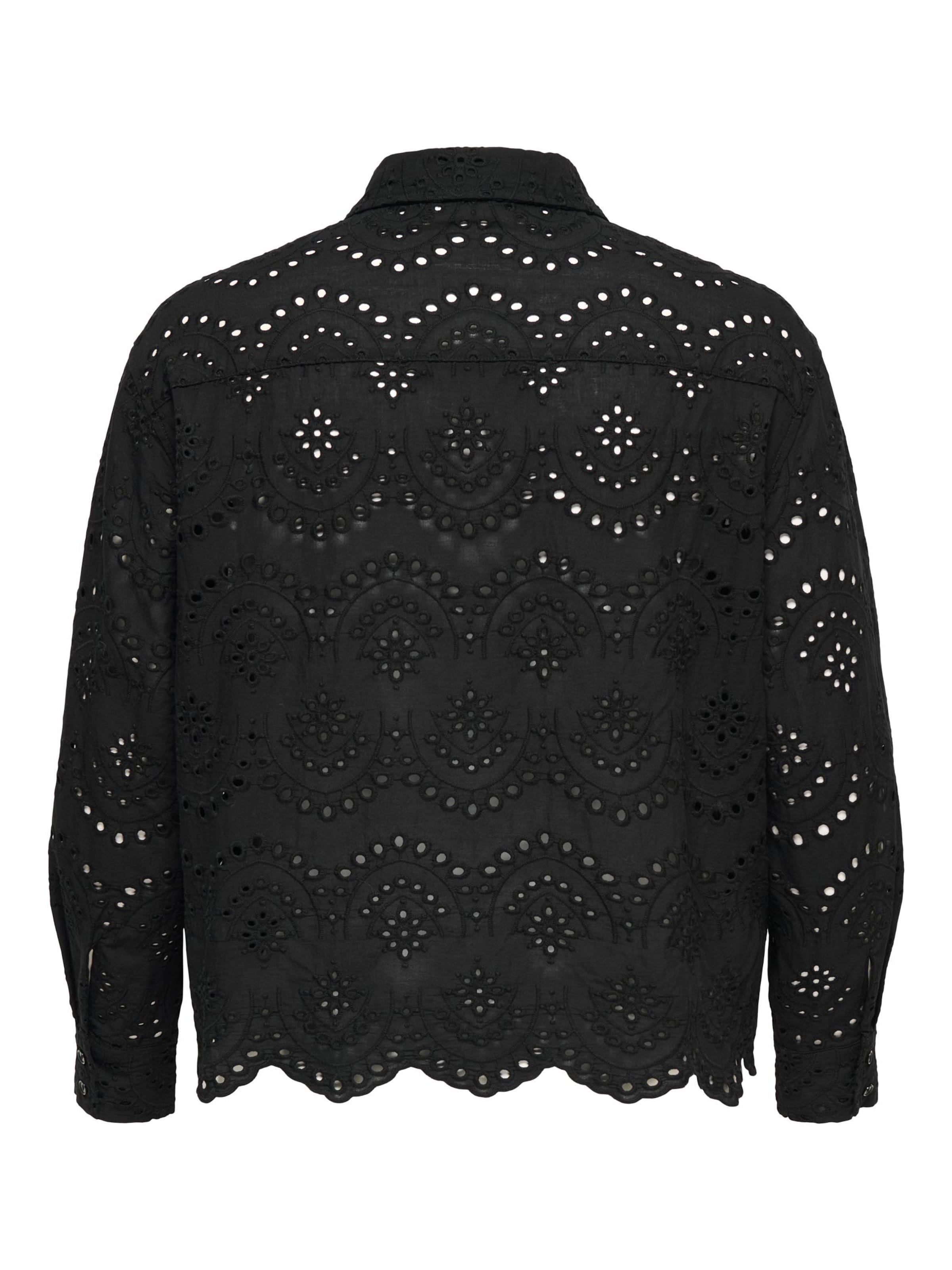 ONLY Carmakoma Blouse 'CARVALAIS' in Black