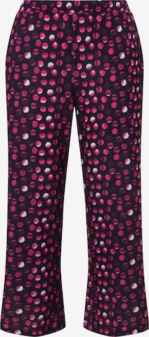 Ulla Popken Regular Broek in Roze: voorkant