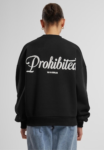 Prohibited Sweatshirt in Schwarz: predná strana