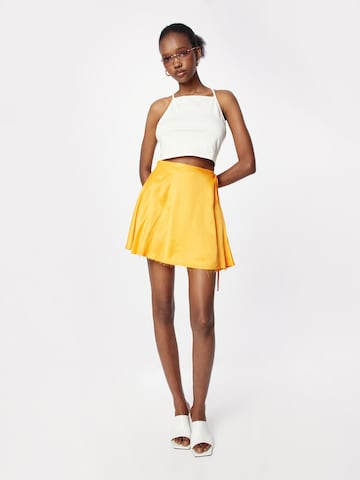 TOPSHOP Nederdel i orange