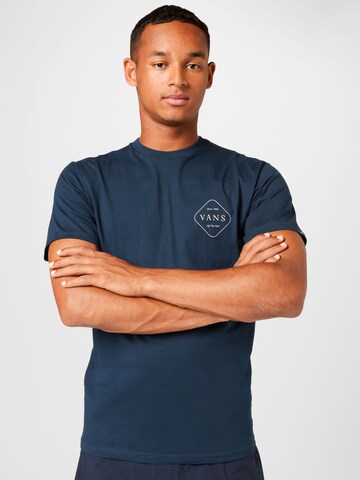 VANS T-Shirt in Blau: predná strana