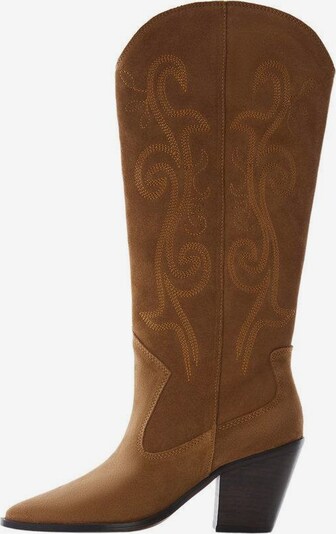 MANGO Cowboy Boots in Brown, Item view