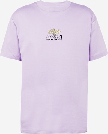 T-Shirt 'GARDENER' RVCA en violet : devant