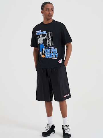 AND1 T-Shirt 'Did You Dirty Trash Talk' in Schwarz