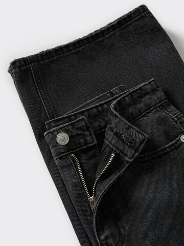 MANGO TEEN Wide Leg Jeans in Schwarz