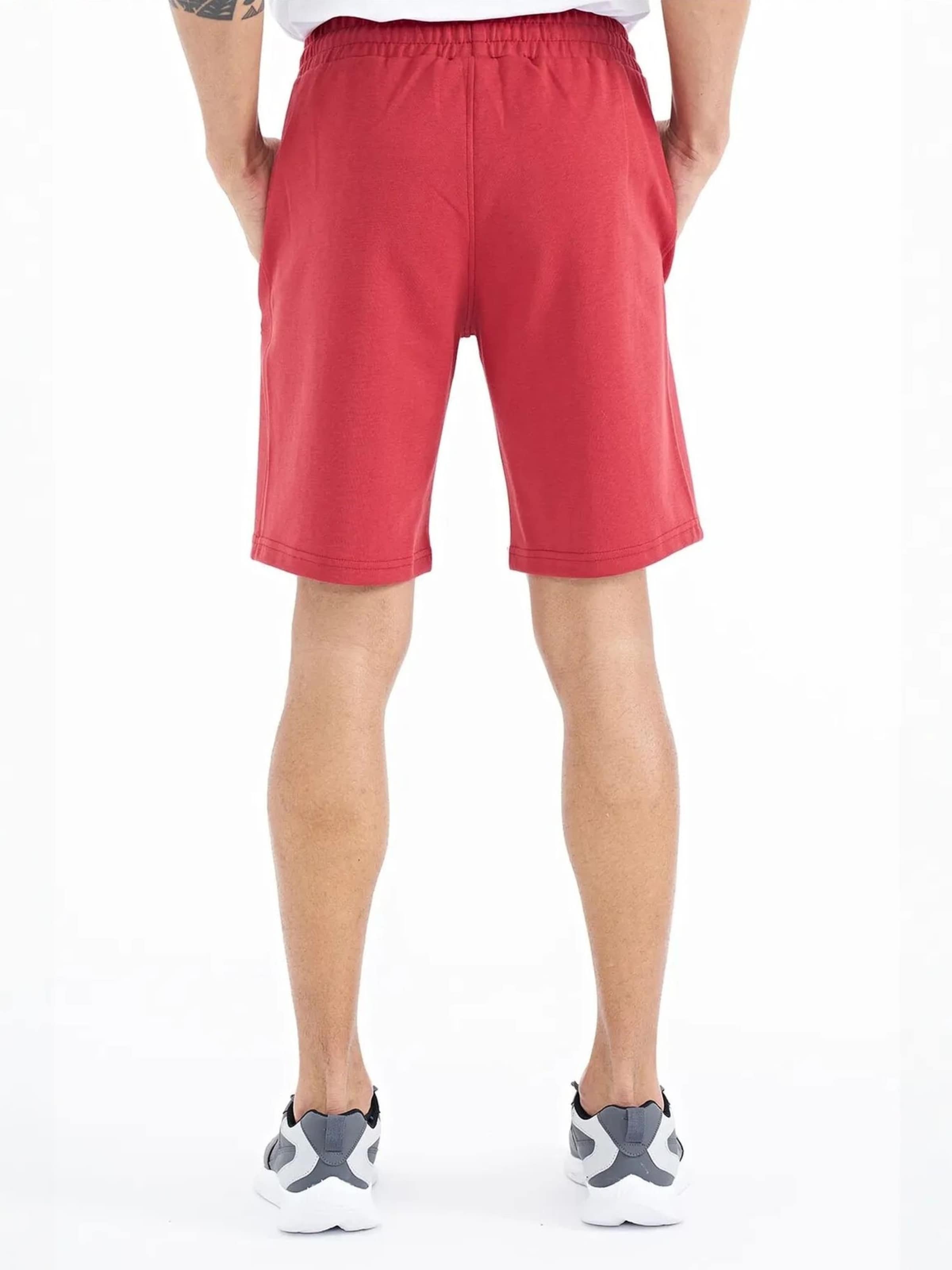Regular Pantalon Tommy Life en rouge