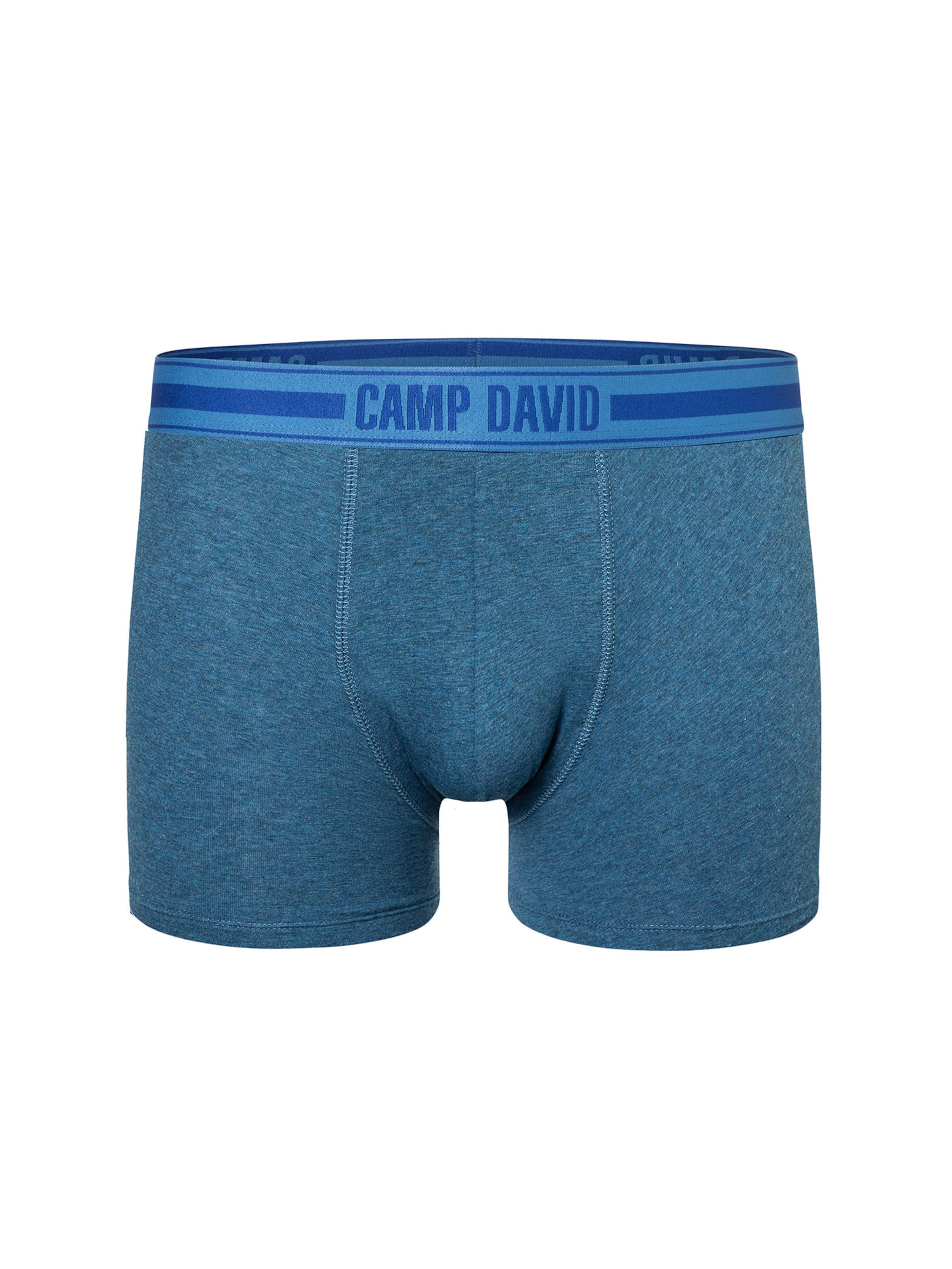 Boxers CAMP DAVID en bleu : devant