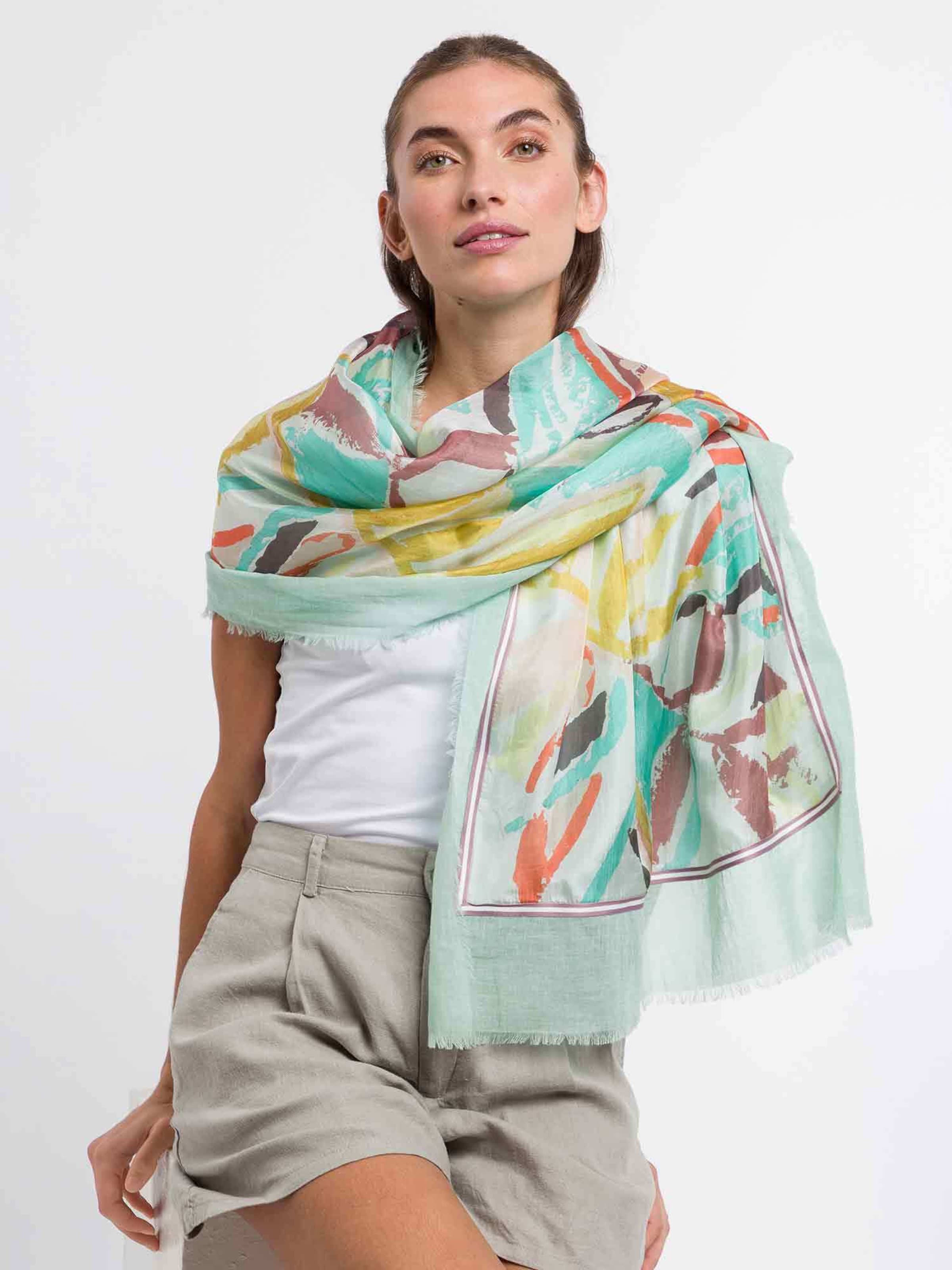 FRAAS Scarf in Blue