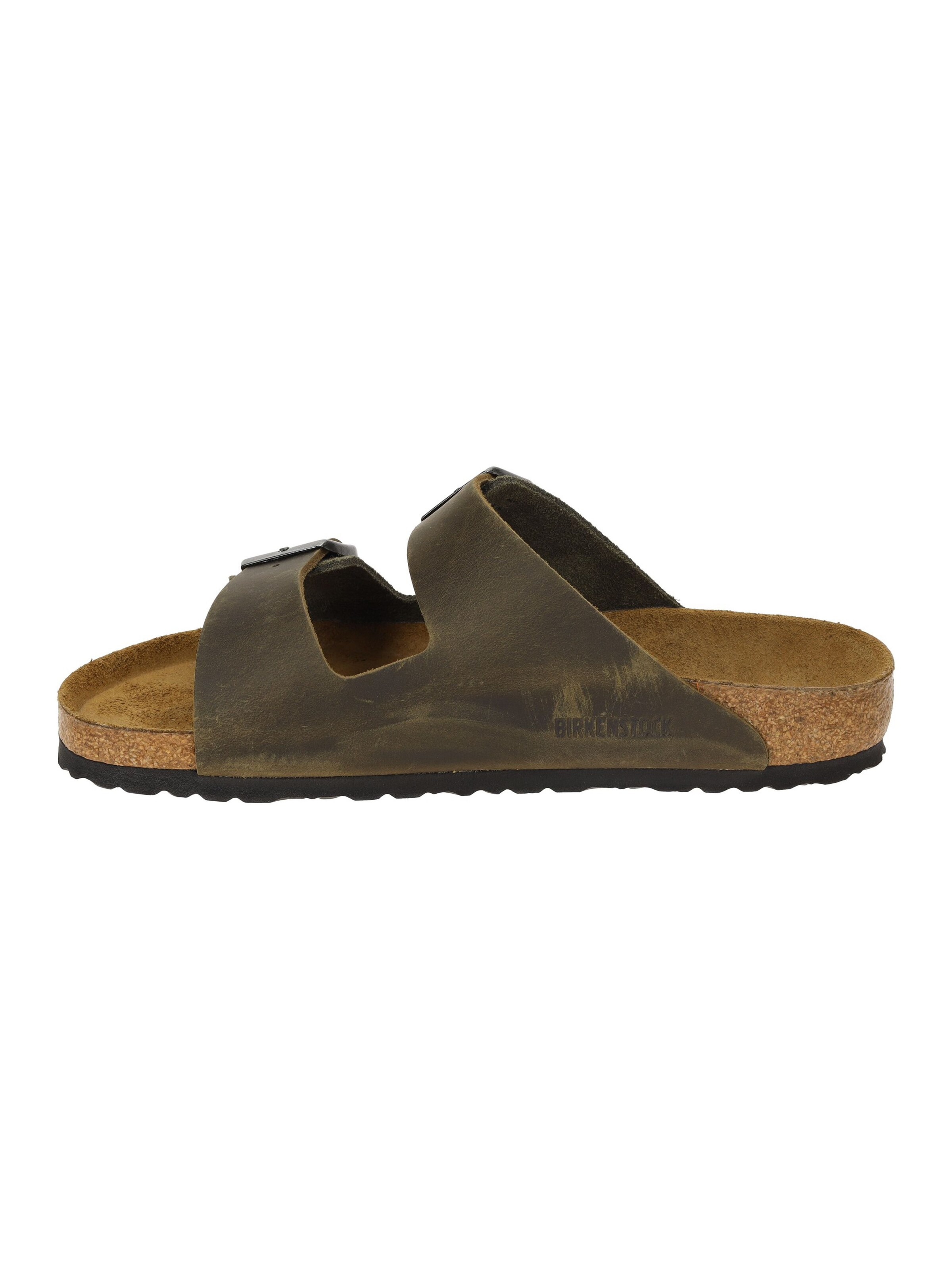 BIRKENSTOCK Pantolette in Grün
