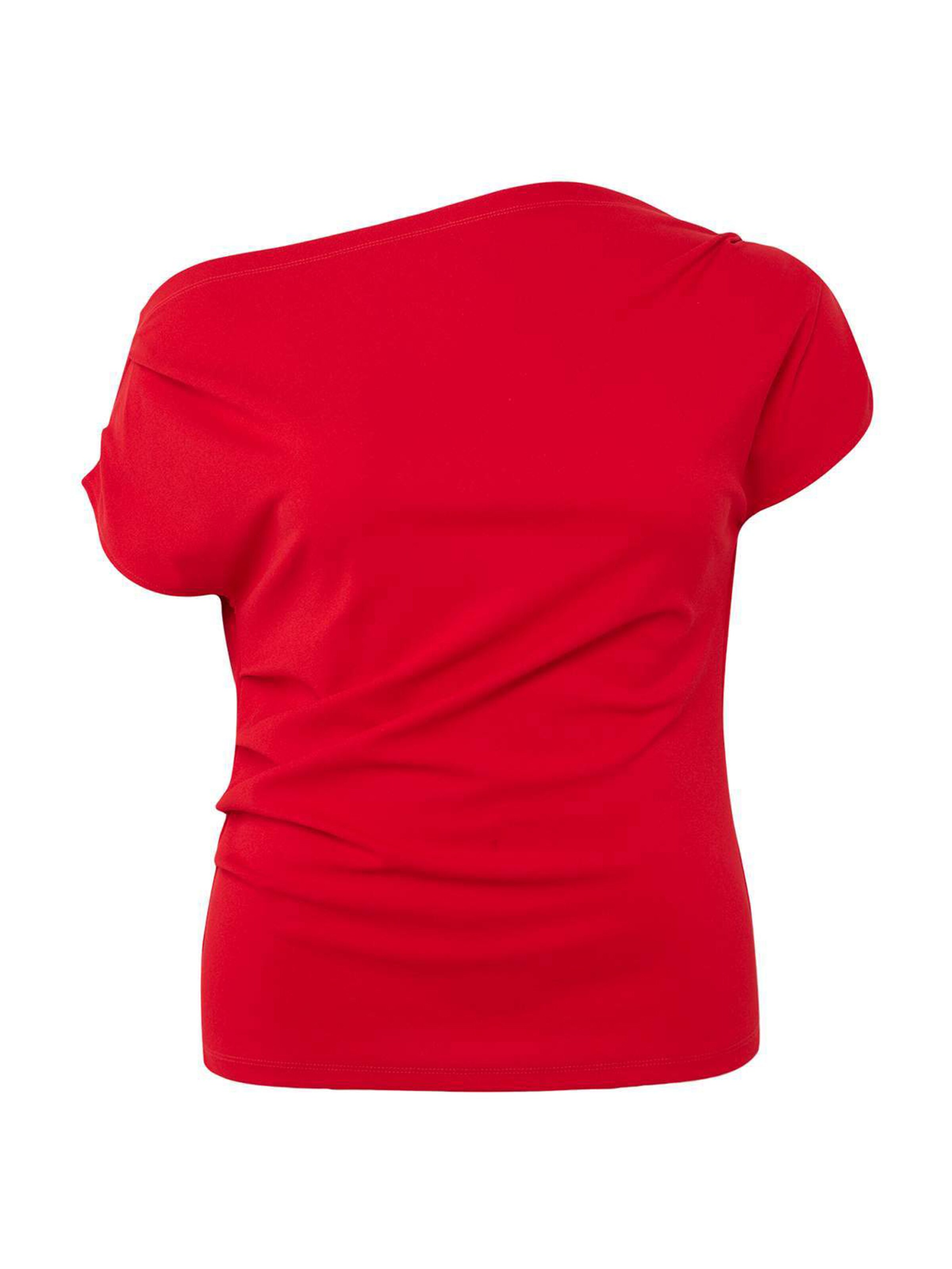 Trendyol Curve - Camiseta en rojo