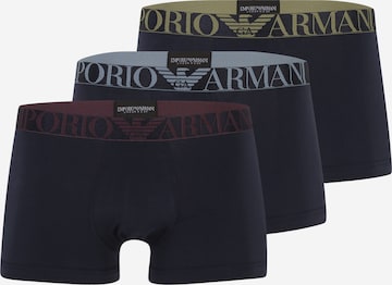 Boxer di Emporio Armani in blu: frontale