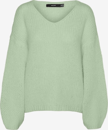 VERO MODA Sweater in Green: front