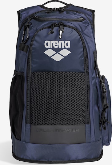 ARENA Urheilureppu 'ALL SET BACKPACK 45L' värissä tummansininen / musta / valkoinen, Tuotenäkymä