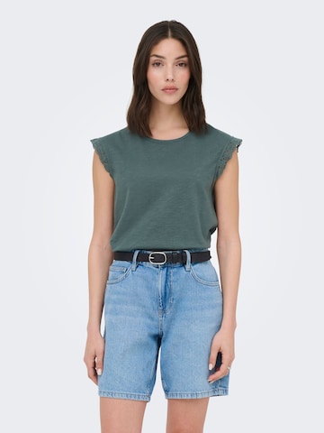 JDY Тениска 'JDYSalva' в зелено: отпред