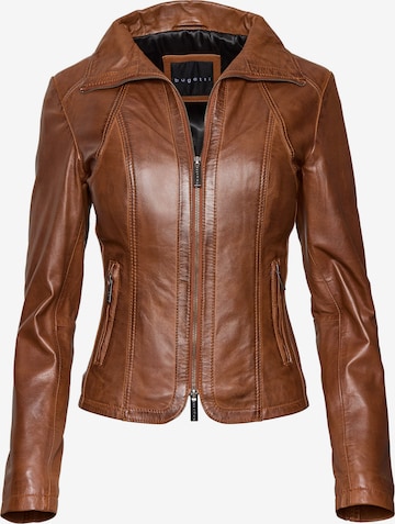 bugatti Tussenjas in Bruin: voorkant