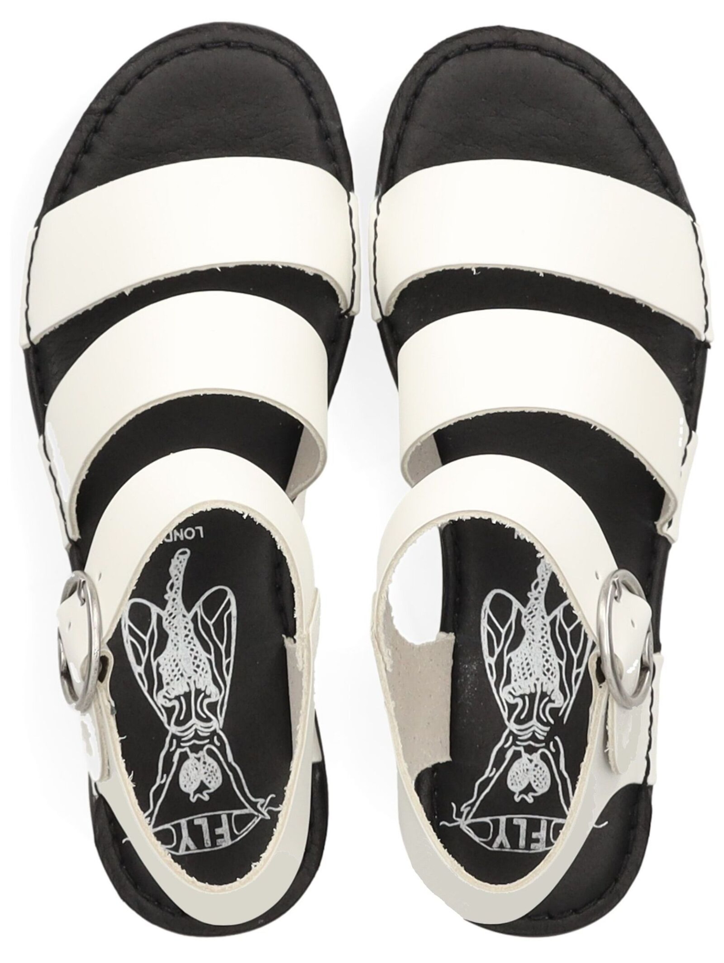 Sandales à lanières FLY LONDON en blanc