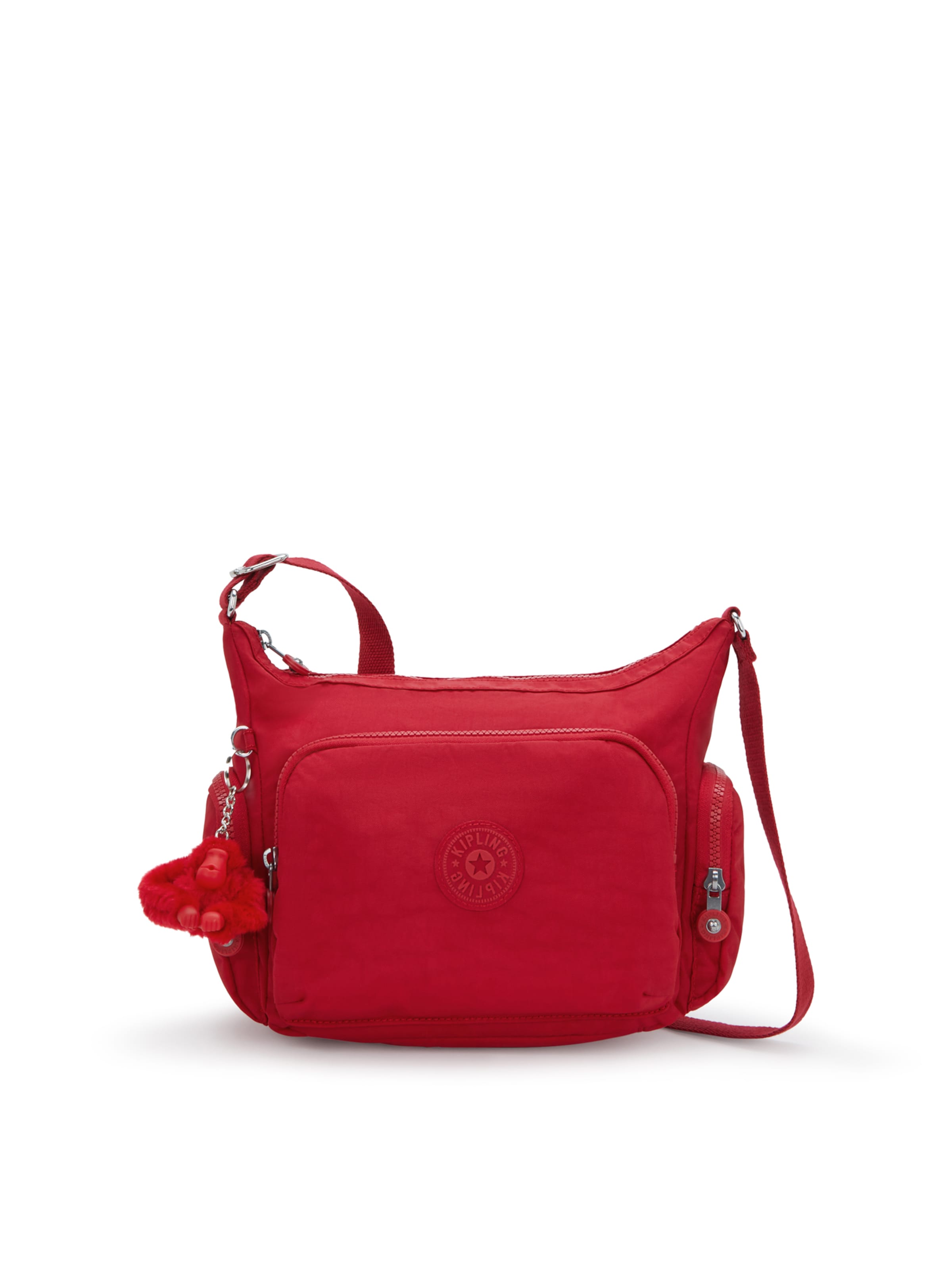 KIPLING - Mala de ombro 'Gabb S' em vermelho: frente